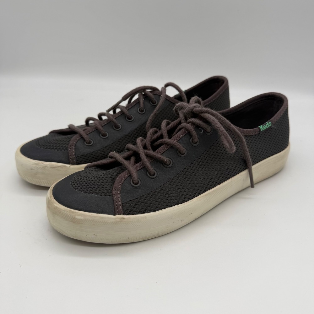 Keds Kickstart Mesh Charcoal Grey Sneakers WF58096 Womens 6 Casual